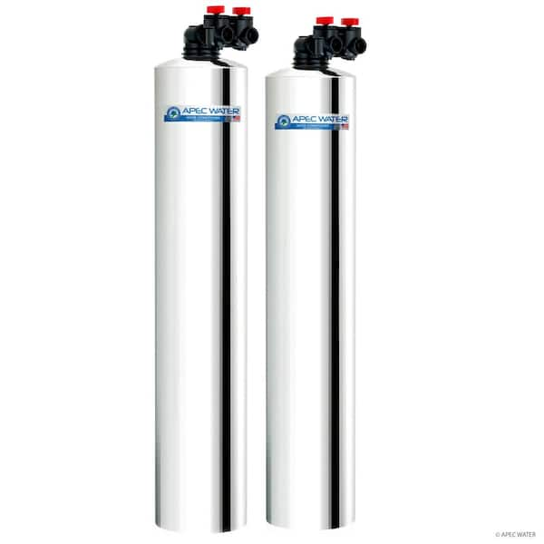 APEC Water Systems Premium 15 GPM Salt-Free Water Softener and Whole House Water Filtration System