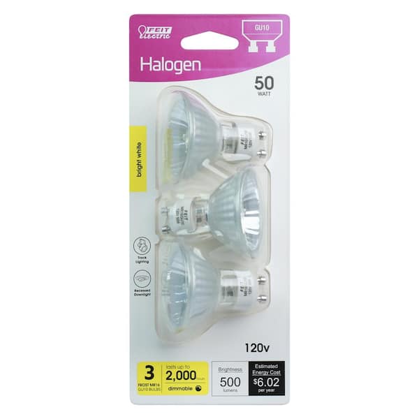 feit electric 50w halogen gu10