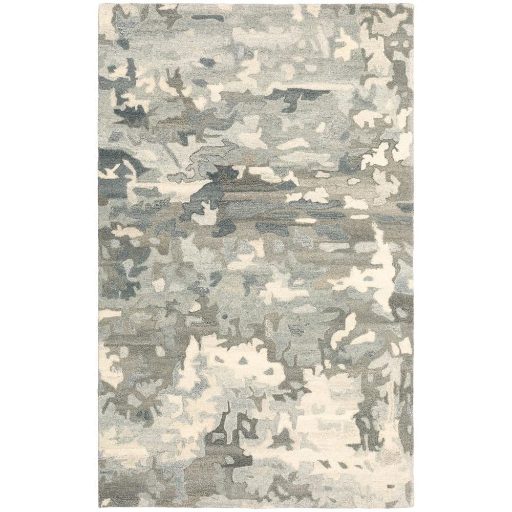 8 X 10 Gray, Charcoal Abstract Washable Area Rug Runner Rug price history on PriceWatchPro