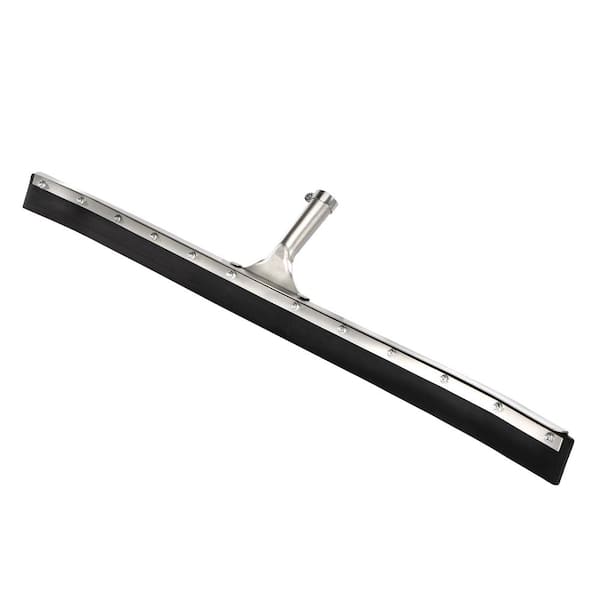 Alpine Industries 36 in. Steel Professional Curved Floor Squeegee without Handle in Black