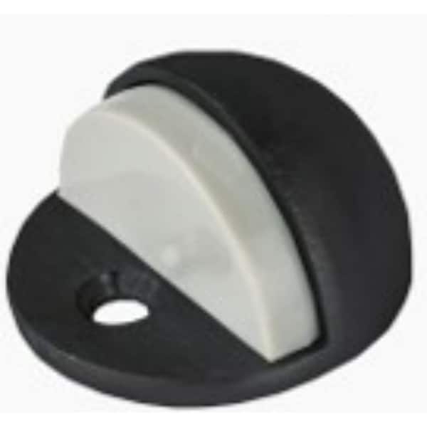 Black High Dome Floor Mounted Door Stop