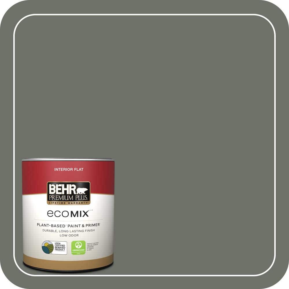 1 qt. #ECC-41-3 Laurel Oak Flat EcoMix Plant-Based Interior Paint & Primer price history on PriceWatchPro
