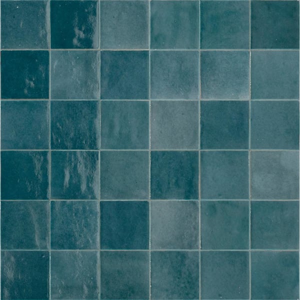 Marazzi Zellige Perollio 4 in. x 4 in. Glazed Ceramic Wall Tile (5.81 sq. ft./case)