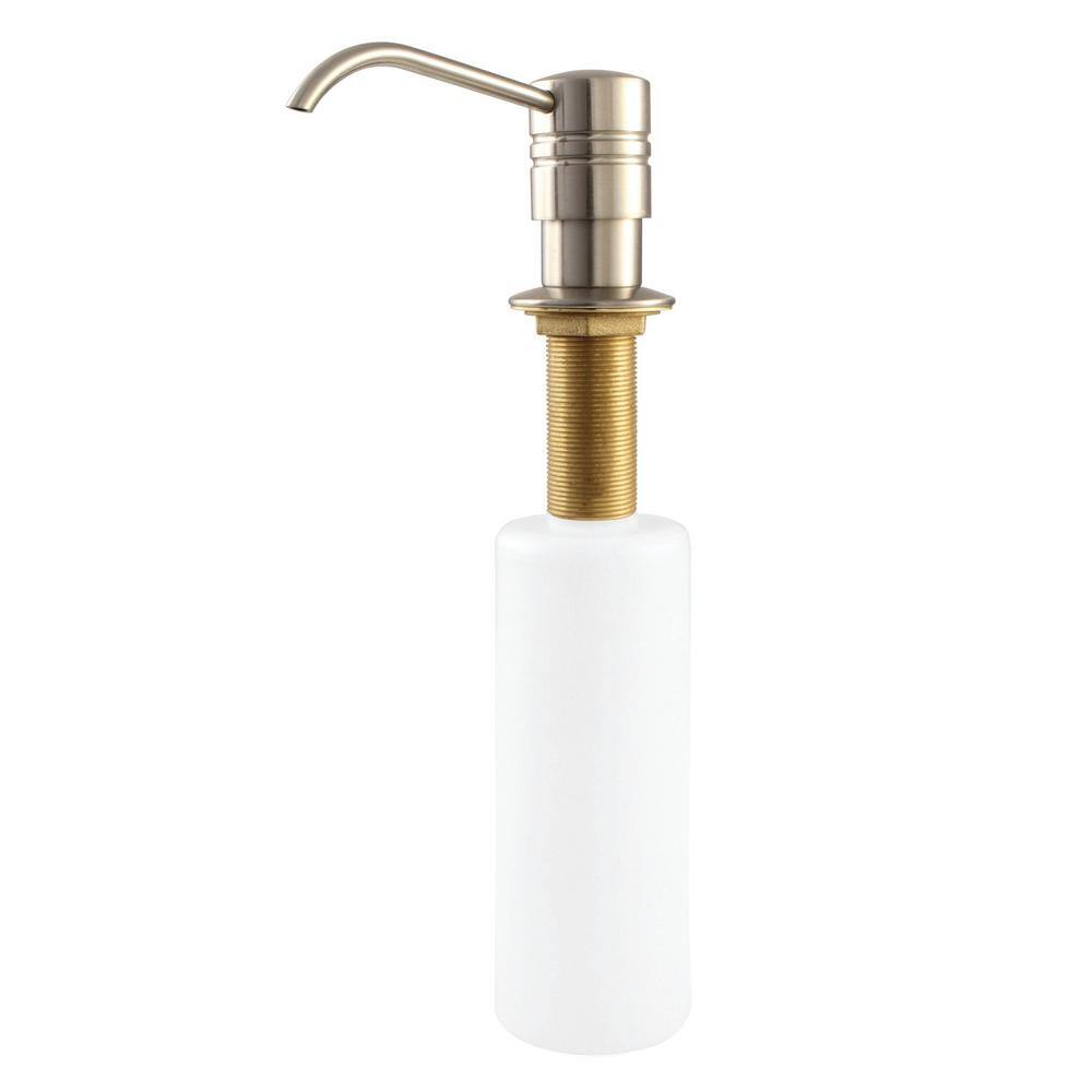 Kingston Brass Milano Soap Dispenser in Brushed Nickel HSD2618
