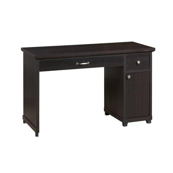 Inspirations by Broyhill 1-Drawer Engineered Wood Single Pedestal Desk in Espresso