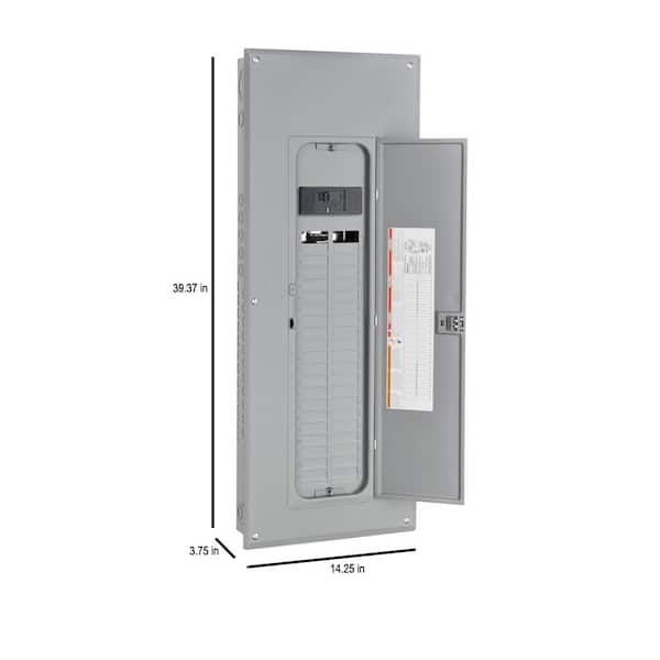 Square D Homeline 200 Amp 40-Space 80-Circuit Indoor Main Breaker