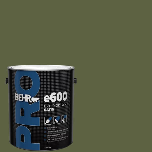 BEHR PRO 1 gal. #S360-7 Down To Earth Satin Exterior Paint