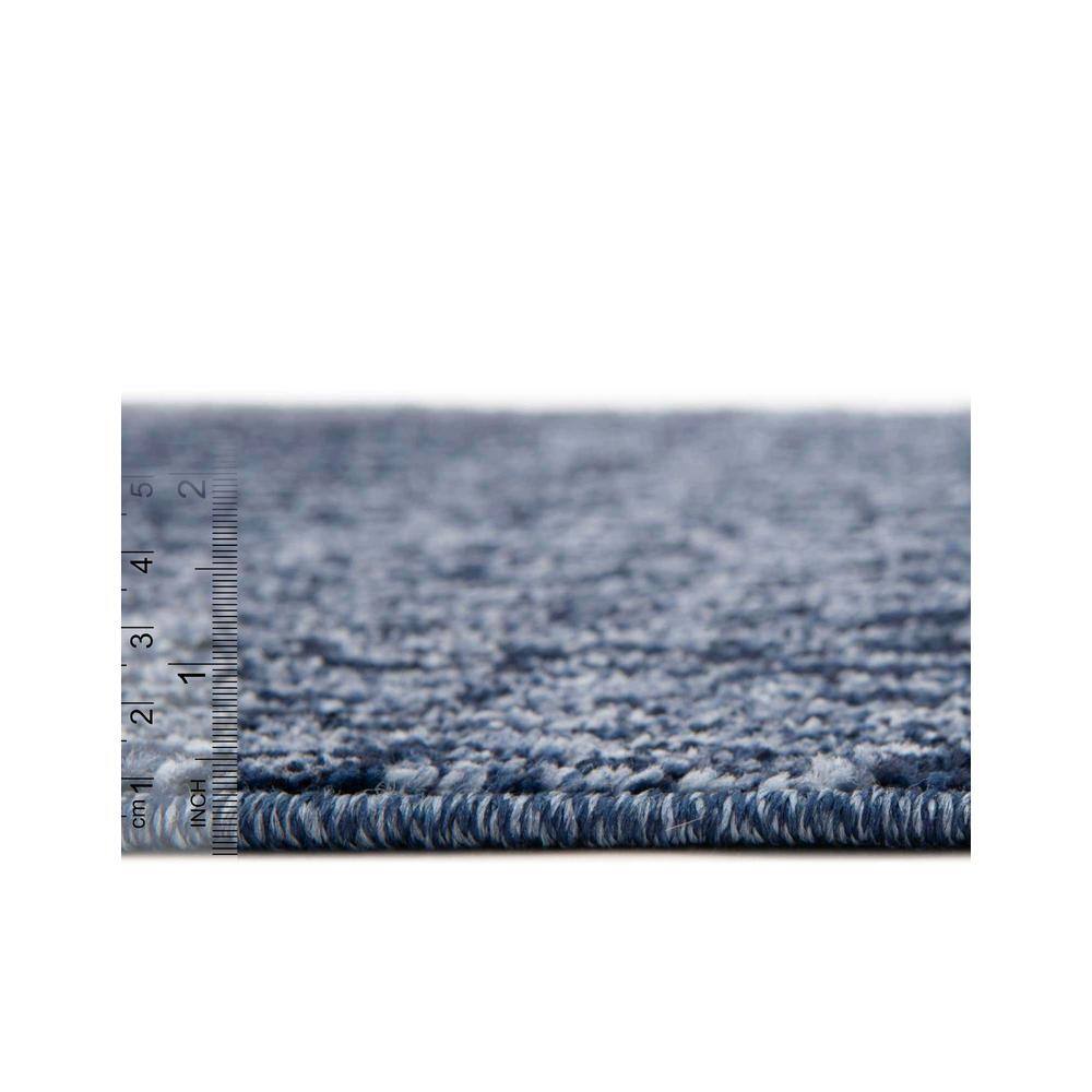Reversible Tufted Blue Spot 10' x 14' Easy Care Rug