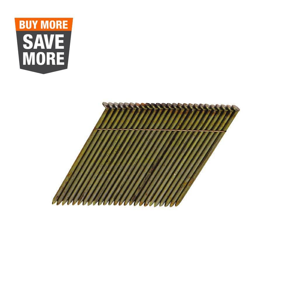 DEWALT 31/4 in. x 0.120 in. Wire Collated Steel Framing Nails (2,000