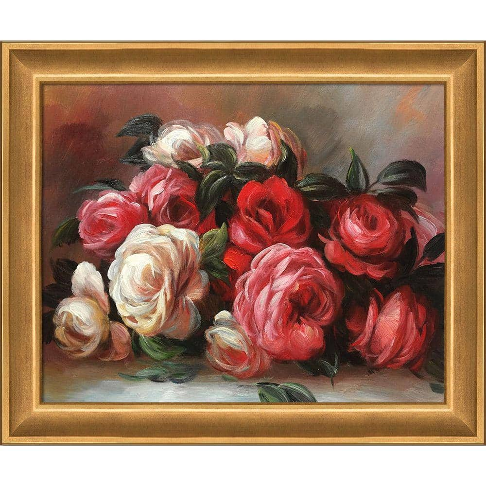 discarded roses by pierre auguste renoir