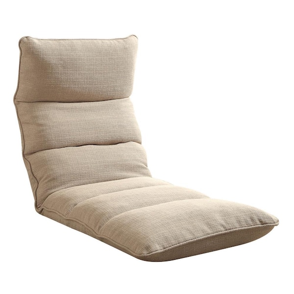 Acme Furniture Taupe Morris Gaming Floor Chair