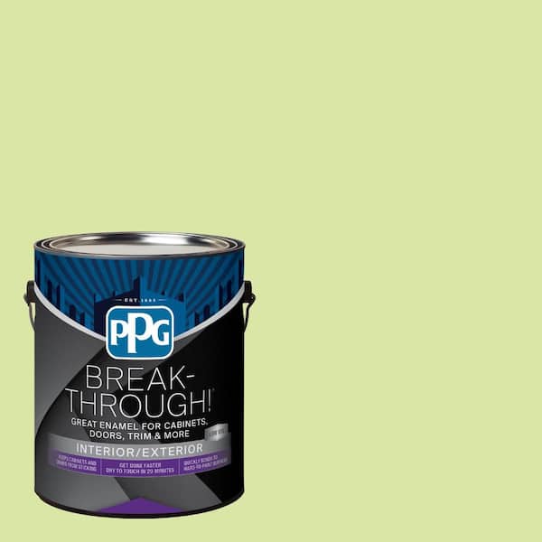 Break-Through! 1 gal. PPG1217-4 Mermaid Tears Satin Door, Trim & Cabinet Paint