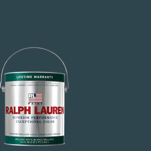 Ralph Lauren 1-gal. Iron Blue Semi-Gloss Interior Paint