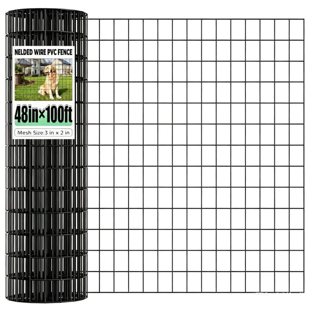 Decorative Garden Fences and Borders 48 in. (H) x 100 ft. (L) Metal Wire Mesh price history on PriceWatchPro