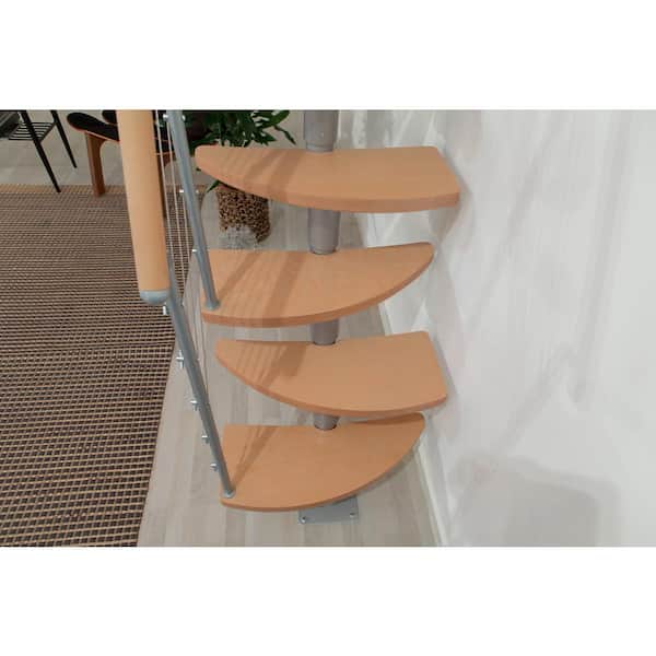 Dolle Rome 25 in. Modular 12-Tread Stair Kit 68300-1 - The Home Depot