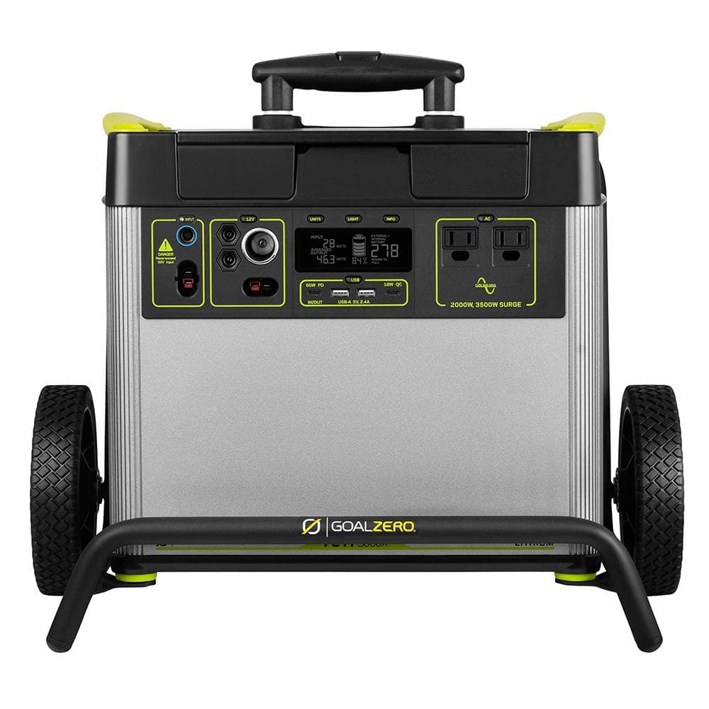 Goal Zero YetiX 1500-Watt Electric Switch Start Lithium Battery Powered Portable Generator Goal Zero YetiX 1500-Watt Electric Switch Start Lithium Battery Powered Portable Generator