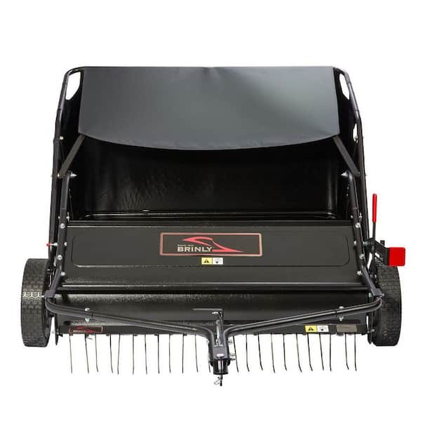 Brinly-Hardy 54 in. 30 cu. ft. Tow-Behind 2-in-1 Lawn Sweeper
