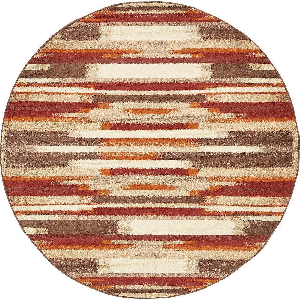 Autumn Wheat Multi 8' 0 x 8' 0 Round Rug price history on PriceWatchPro