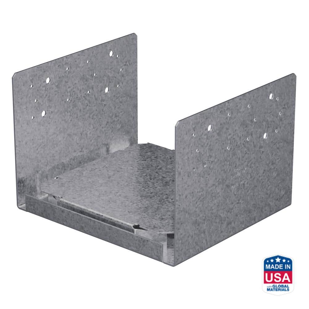 Simpson Strong-Tie ABU ZMAX Galvanized Adjustable Post Base Simpson Strong-Tie ABU ZMAX Galvanized Adjustable Post Base
