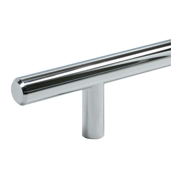 Stainless Steel Kitchen silver Door Cabinet T Bar Handle 4" 6" 8" 10" 12" 14" 16 