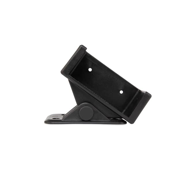 FENCE & DECK RITE 2 in. x 4 in. Adjustable Fence Brackets for Railings Reinforced Black Polypropylene (4-Pack)