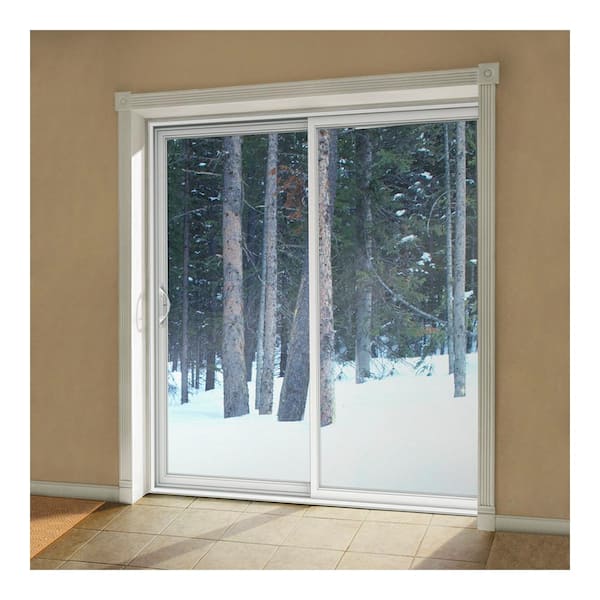 Jeld Wen 96 In X 80 V 2500 White Vinyl Right Hand Full Lite Sliding Patio Door 8f0485 The Home Depot Full Lite Sliding Patio Door, 96 Tall Sliding Patio Door