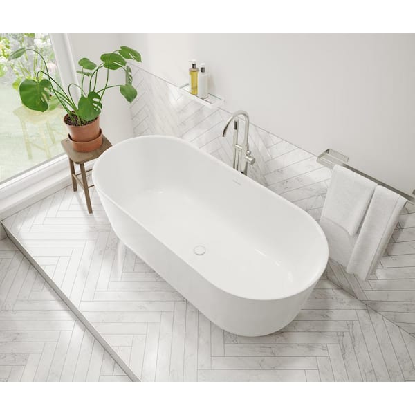 MAAX Malindi 67 in. x 30 in. Acrylic Non-Whirlpool Flatbottom