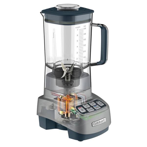 afhængige kampagne pude Cuisinart Velocity Ultra Trio 3-Cup 3-Speed Gunmetal Gray Food Processor  BFP-650GM - The Home Depot