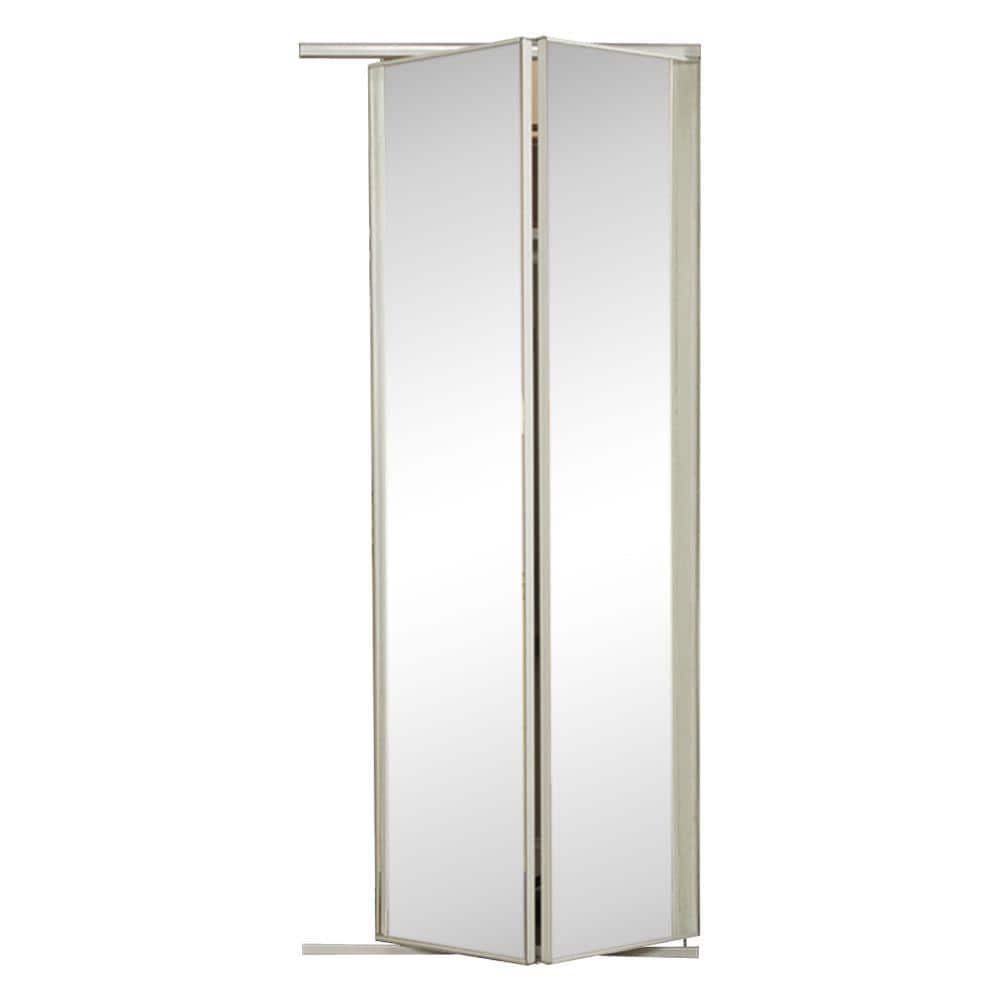 Contractors Wardrobe 36 in. x 80 3/4 in. Brittany White Steel