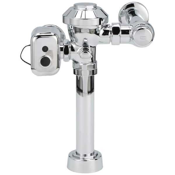 Zurn AquaFlush Exposed Hardwired Sensor Diaphragm Flush Valve in Chrome ...