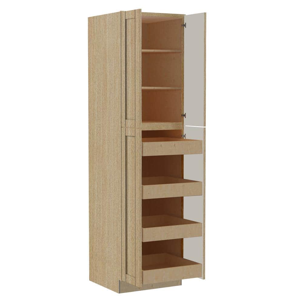 Washington 24 in. W x 24 in. D x 96 in. H Assembled Plywood Utility Kitchen