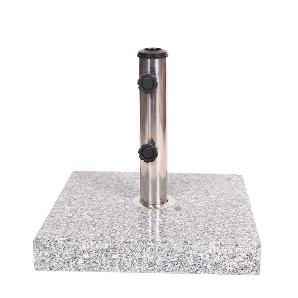 granite stand-alone patio umbrella base thresholdtm 48.5lbs Round Outdoor Market Black -Thresh – Lucky Duck Dealz It accommodates umbrella poles ranging from 1.3 inch to 1.8 inch in diameter and includes an easy Threshold designed w/Studio McGee 6.5'