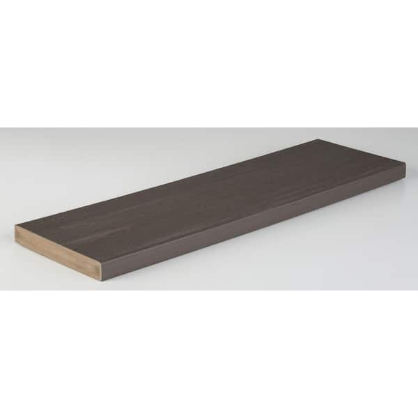 TimberTech Advanced PVC Vintage 5/4 in.x8 in.x20 ft. Wide Square