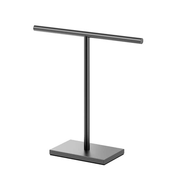 Matt black 2025 hand towel holder