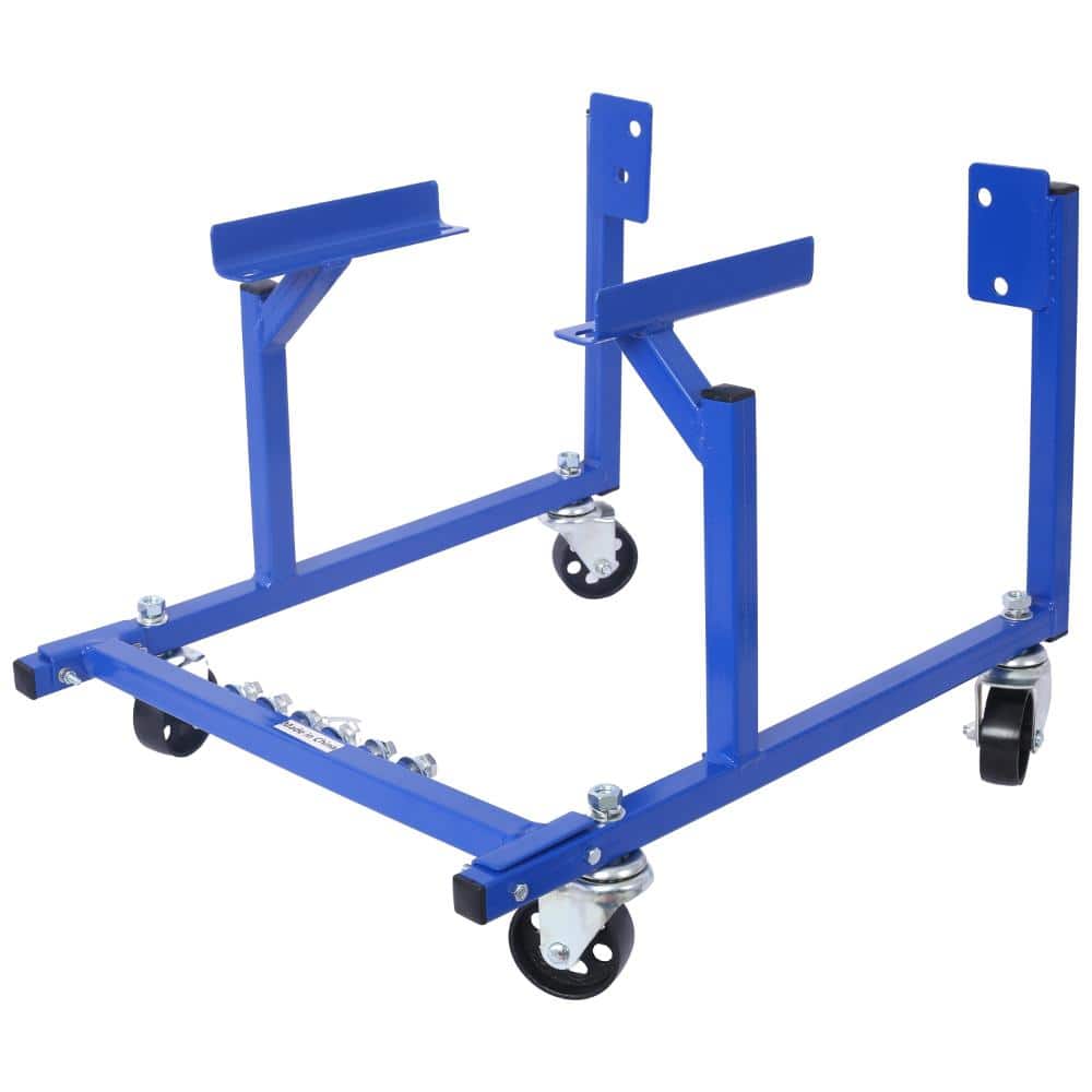 1000 Capacity lb. Blue Engine Stands Cradle with 3” Heavy Duty Steel Construction Wheels, Storage Hardware price history on PriceWatchPro