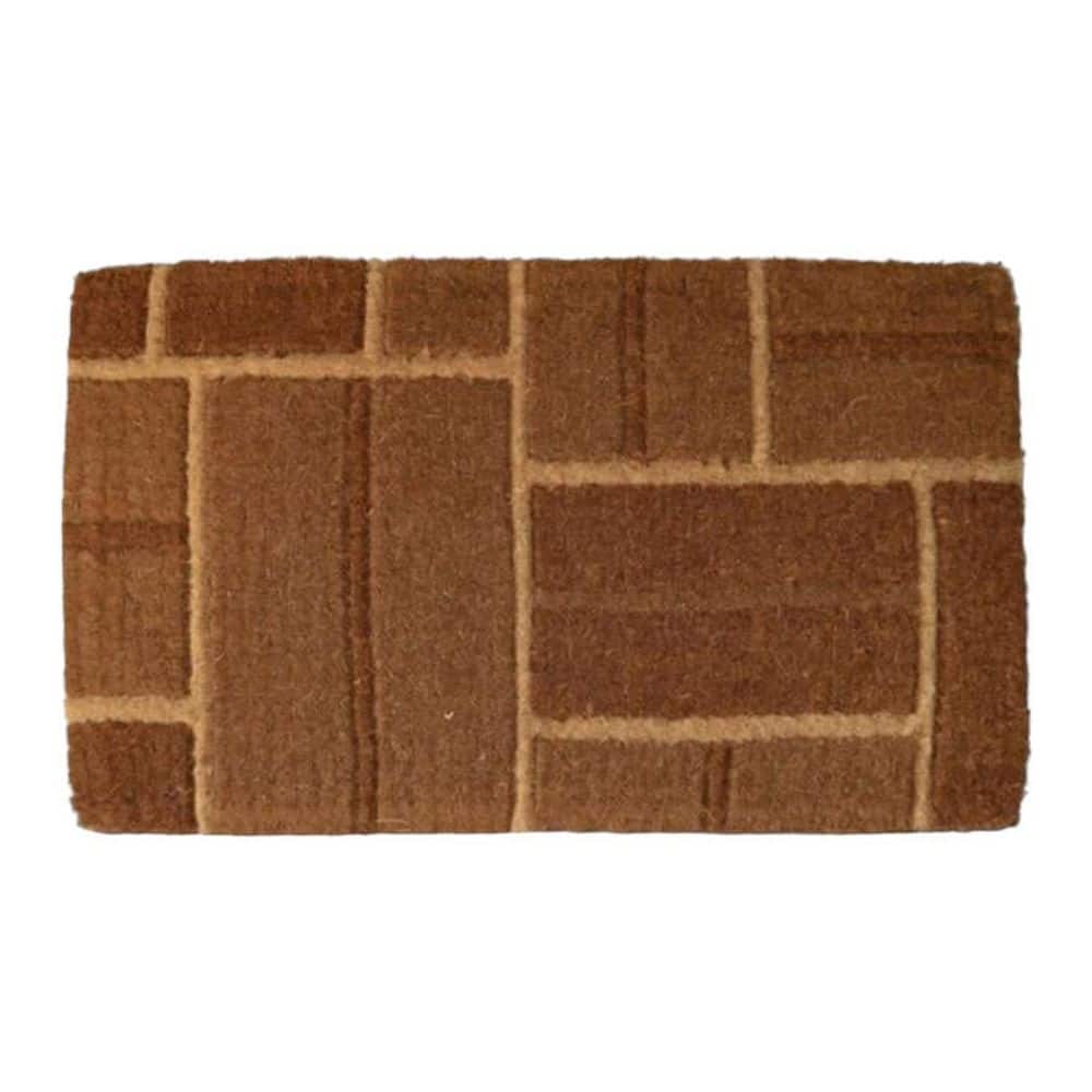 30 in. x 18 in. Brown Coir Outdoor Door Mat price history on PriceWatchPro