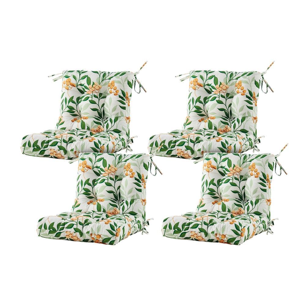 Seat/Back Outdoor Chair Cushion Patio Cushion Tie Tufted Replacement for Patio Furniture 20 in. x20 in. x4 in. price history on PriceWatchPro