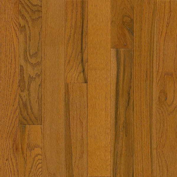Bruce Plano Oak Gunstock 3/4 in. Thick x 3-1/4 in. Wide x Varying Length Solid Hardwood Flooring (352 sqft / pallet)