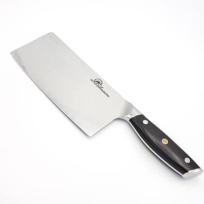 Damascus Steel Professional Chef's Cleaver Knife
