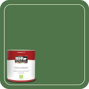1 qt. #MQ4-49 Emerald Forest Flat Low Odor Interior Paint & Primer
