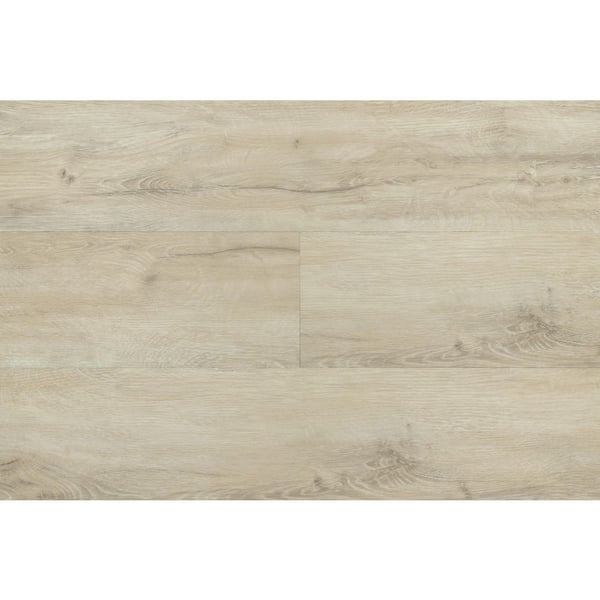 Toasted Almond 20 MIL x 7 in. W x 48 in. L Click Lock Waterproof Vinyl Plank Flooring (21. 51sq. Ft. /case)