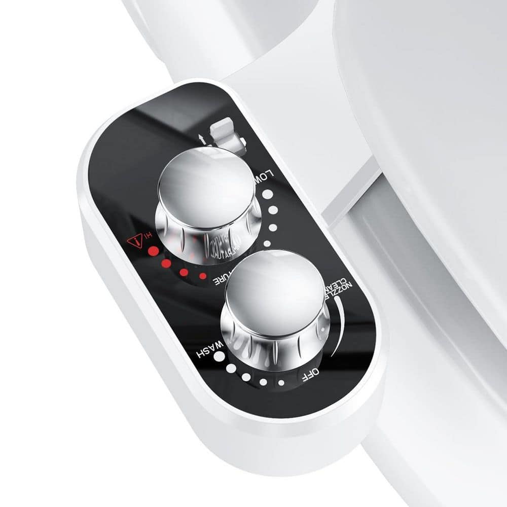 Hot and Cold Bidet Attachment for Toilet, Ultra-Slim Bidet Attachment Warm Water, Non-Electric Adjustable Pressure price history on PriceWatchPro