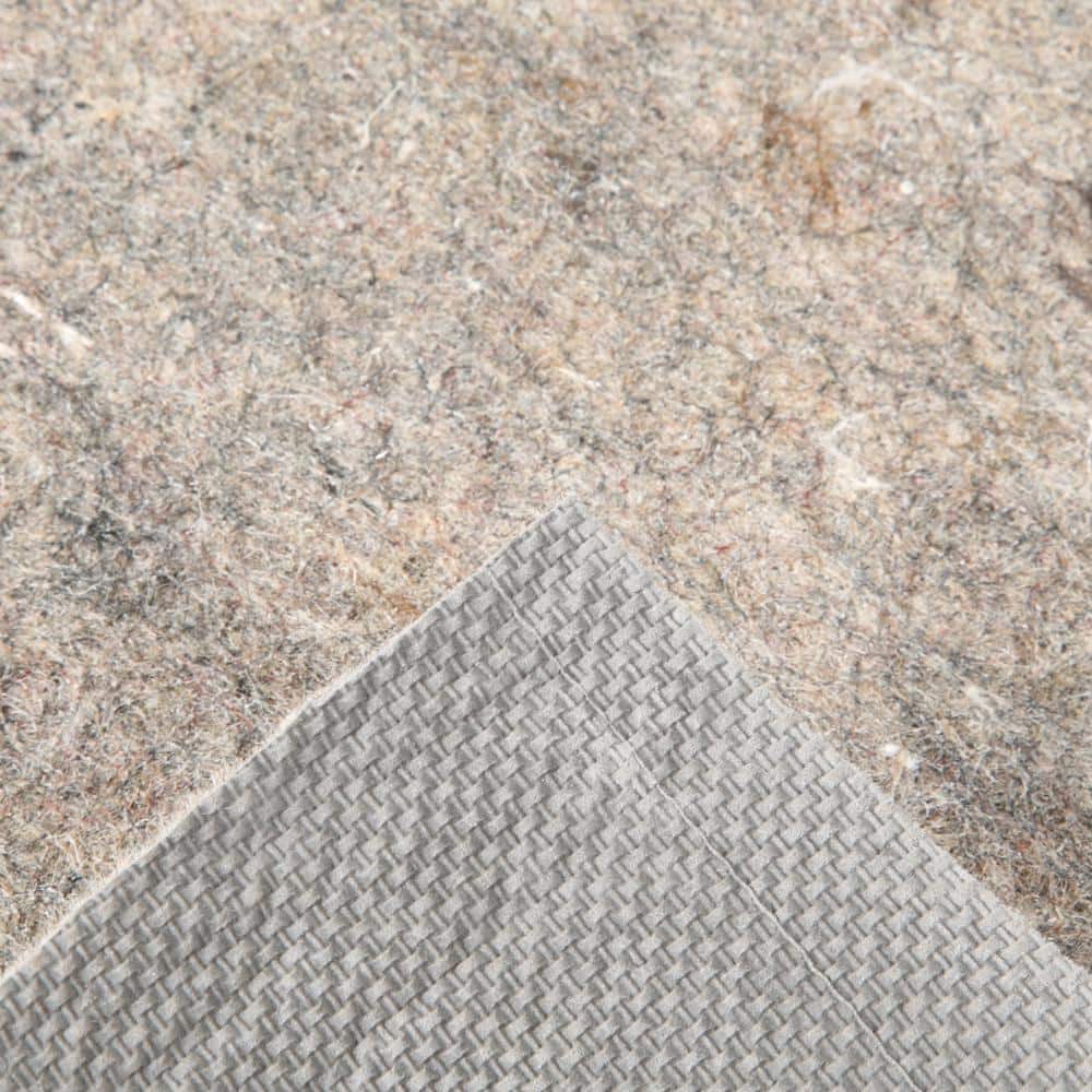 Premium All Surface Gray 9 ft. x 12 ft. Dual Surface Non-Slip Rug Pad - thumbnail 3
