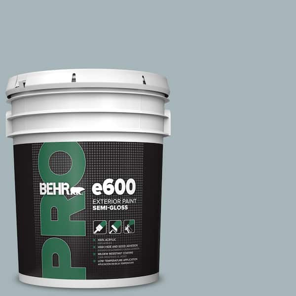 BEHR PRO 5 gal. #ECC-22-2 Bay View Semi-Gloss Exterior Paint
