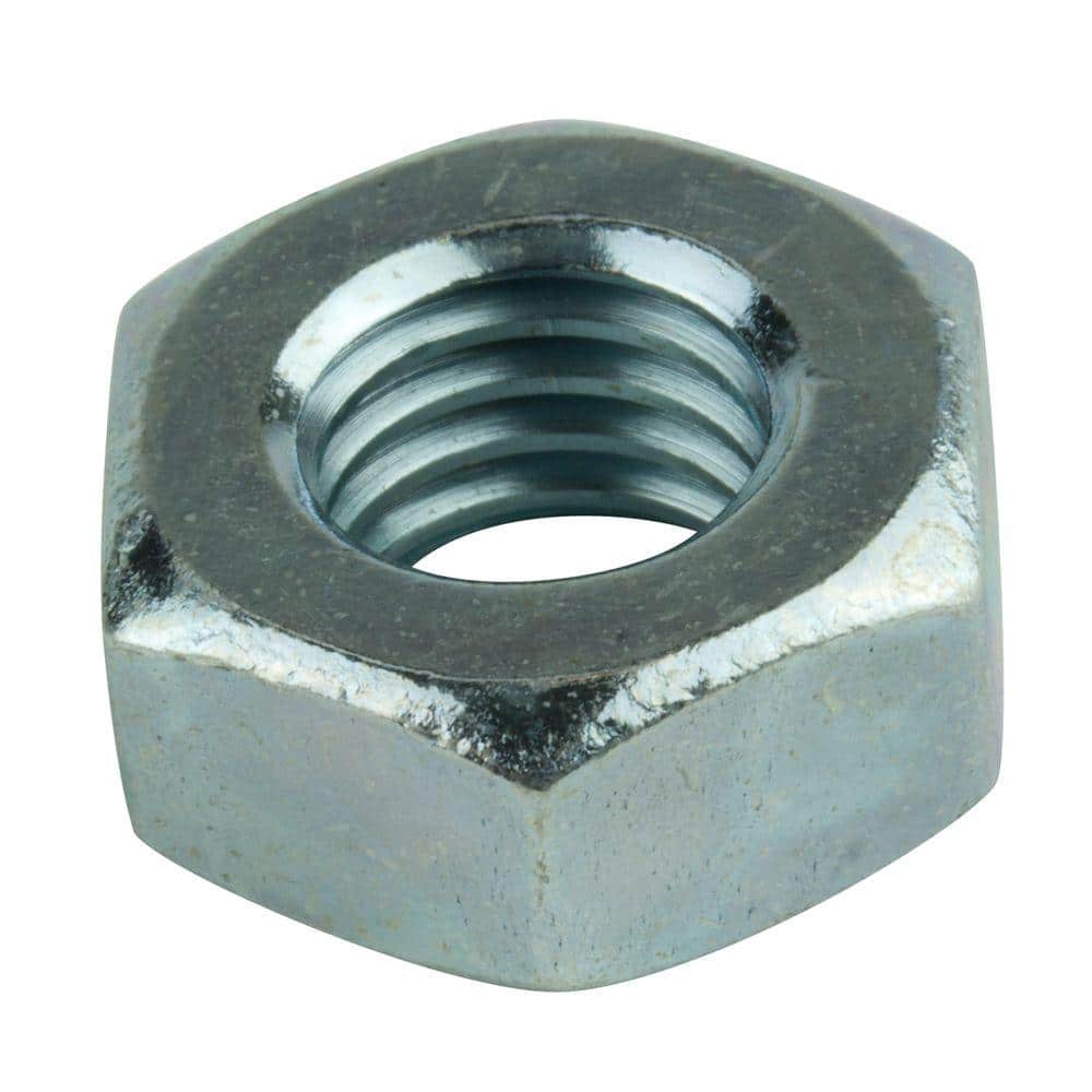 Pack of 2 50 pk, M14-2.00 Class 4 Zinc Plated Finish Steel Thin Hex Nuts 