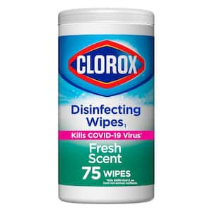 75-Count Fresh Scent Bleach Free Disinfecting Wipes