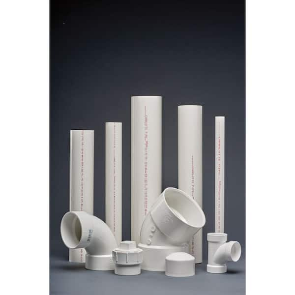 Charlotte Pipe 10 in. x 10 in. x 4 in. PVC DWV Wye Reducing PVC