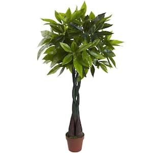 4 ft. Artificial Money Plant (Real Touch)