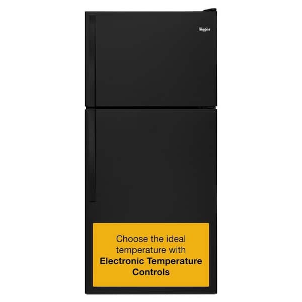 18.2 cu. ft. Top Freezer Refrigerator in Black