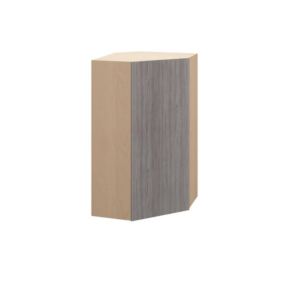 Saratoga Slab 24 in. W x 42 in. H x 12 in. D in Greywood Plywood Assembled 